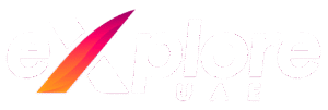 Explore UAE logo White